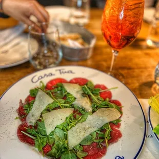 Bresaola and Carprino Panini