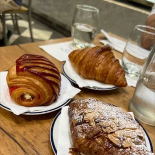 Guava, Almond &amp; plain croissant
