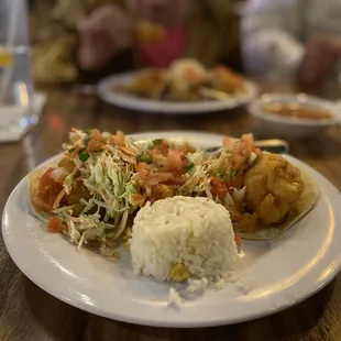 Shrimp tacos