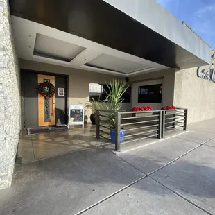 Front entrance
