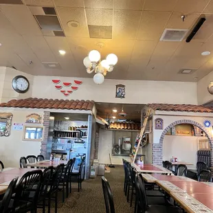 Inner dining area