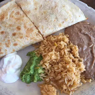 Quesadilla lunch for $6-$7