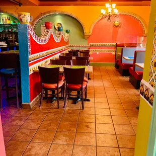 Tables to your right