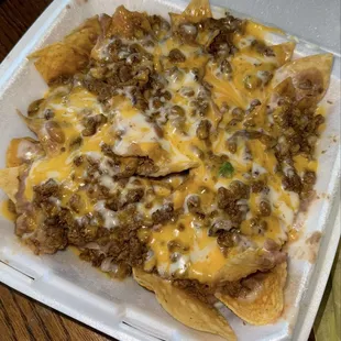 Carne asada nachos