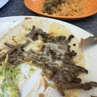 Suppose to be quesadilla