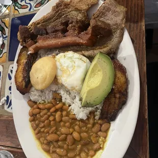 Mini bandeja paisa