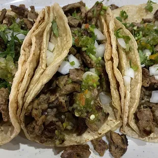 Beef tacos