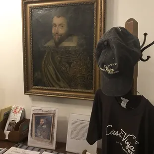 The Duke, found in the walls of Casa Vieja, and the namesake of their red ale!