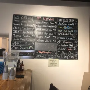 Beer/wine board 2/09/20