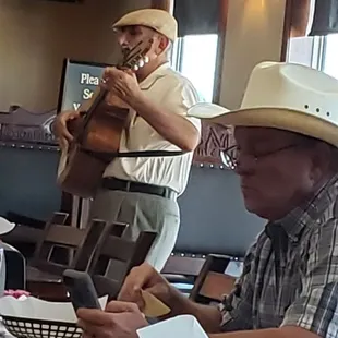 Live music during lunch