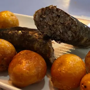 Second order of morcilla, it was that good that it deserved these many pictures.