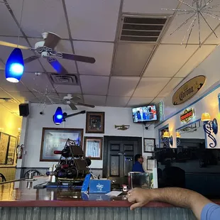 interior, pizza