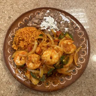 SHRIMP RANCHERO