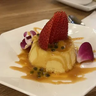 Multi-fruit flan