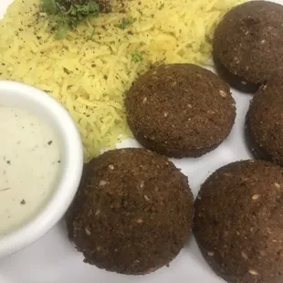 Falafel plate