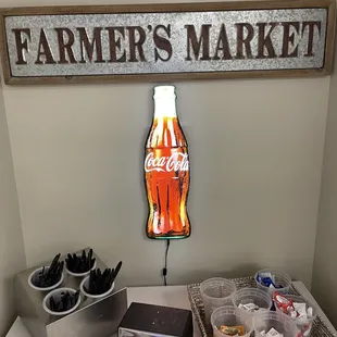 a coca cola bottle on a table