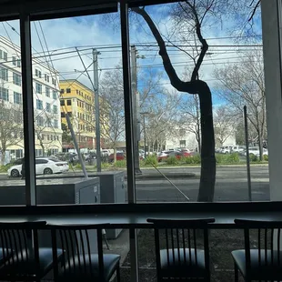 Parking across street