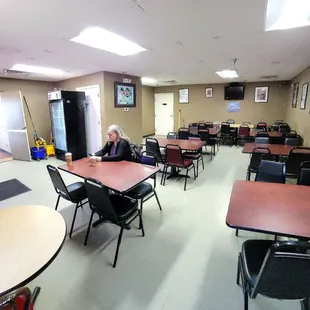 The second dining room.