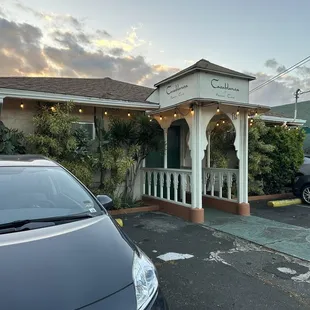 Front of the restaurant