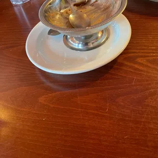 It wasssss my chocolate mousse but again I ate it too fast! My apologies!