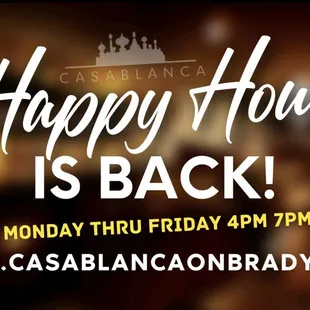 Business Hours:
Delivery &amp; Take-Out:
11 AM - 1 AM
Bar &amp; Dine-In:
4 PM - 2 AM