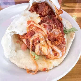 Eggplant Parmesan Sandwich