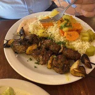 Lamb kabobs