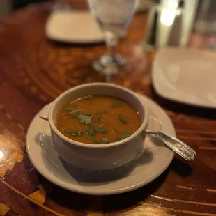 a bowl of soup