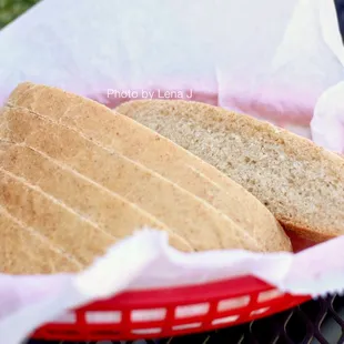 Moroccan Bread - comes with order, $1.99 for additional side