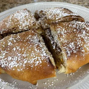 Bastilla - tasty, but like the Sahara, a little dry.