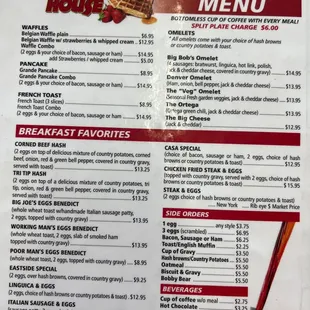 Since the menus on here are all old and from before COVID and inflation, I figured I'd post an updated one.