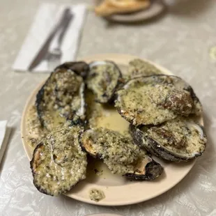 Chargrilled oysters