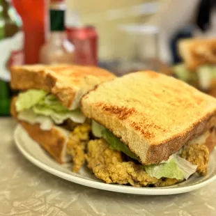 The full oyster loaf is perfection!