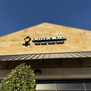 New name Calles de Mexico