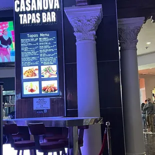The bar for Casanova advertising the food yet you can't even order because they are close when their we site advertises they are open.