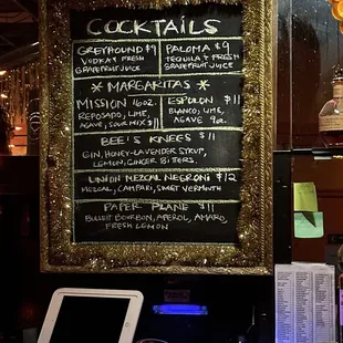 The Paloma cocktail is pretty good
