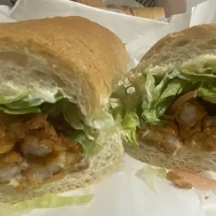 Shrimp &amp; Oyster Po Boy!