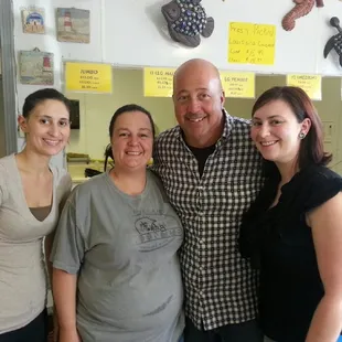 Our visit with Andrew Zimmern!