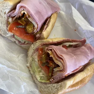 Italian sub with everything