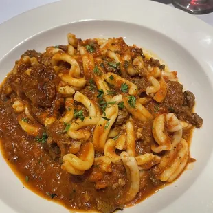 Lamb Ragu Shrimp Diablo