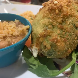 Fried avocado