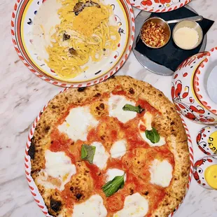@eat_with_lily (food IG &amp; tiktok)  Chitarra Cacio&amp;Pepe Pizza Bufalina pasta