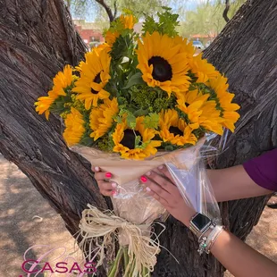 Beautiful Sunflower Wrap
