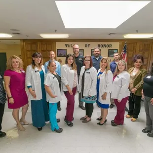 Some of the amazing staff members at Casa Adobes. Thank you everyone for helping my mother-in-law with her recovery.