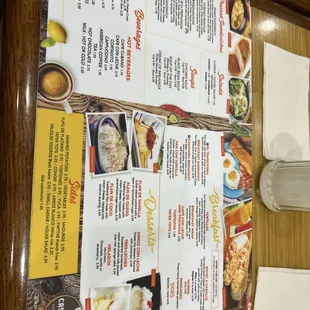 Breakfast Menu