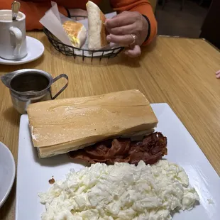 El Tradicional and Breakfast Wrap