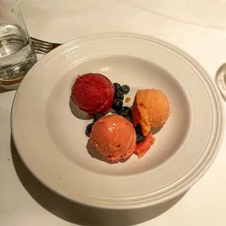 Trio of House-Made Sorbets