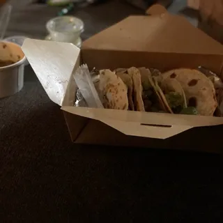 Taco Platter - HANDMADE FLOUR TORTILLA