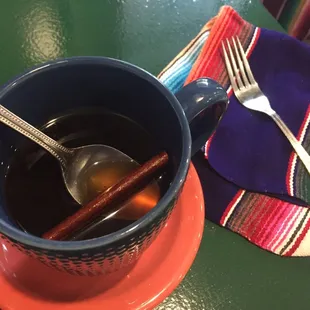Cafe con cinnamon