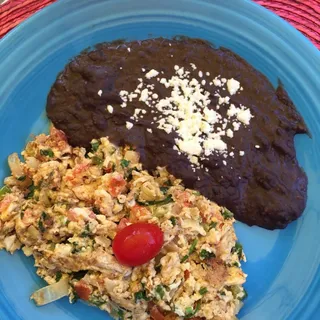 Mexican Eggs Plate